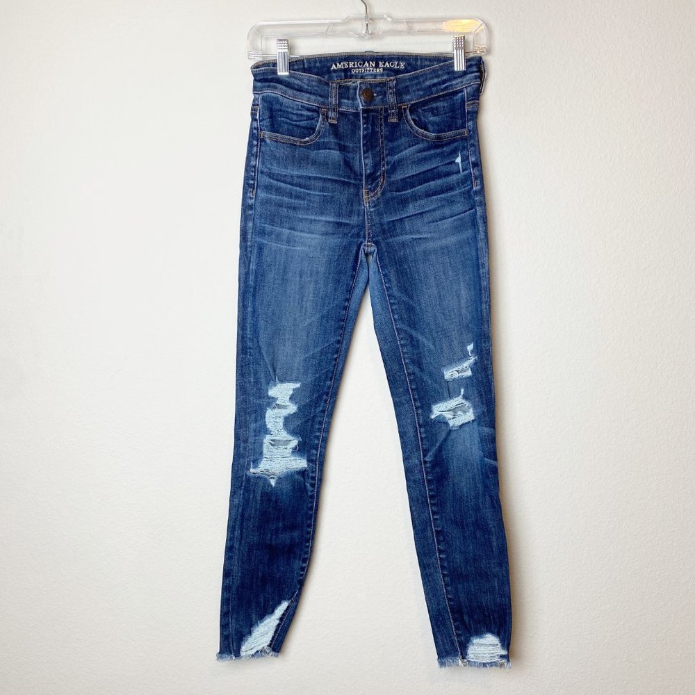 American Eagle Hi-Rise Jegging Jean Crop | Size 2